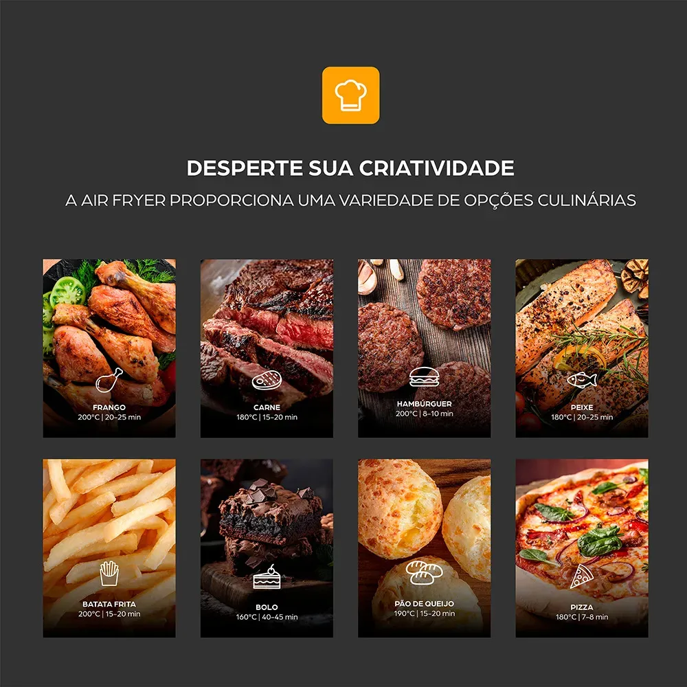Air Fryer (Fritadeira Sem Óleo) - Imagem 3