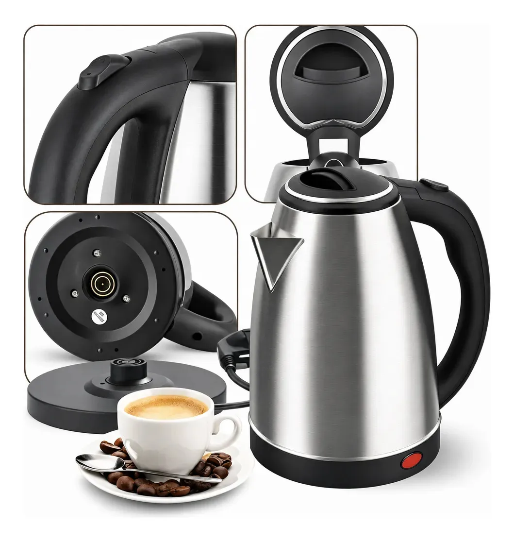 Chaleira Elétrica 1,8L 1200W Atacama Unitermi - Imagem 3