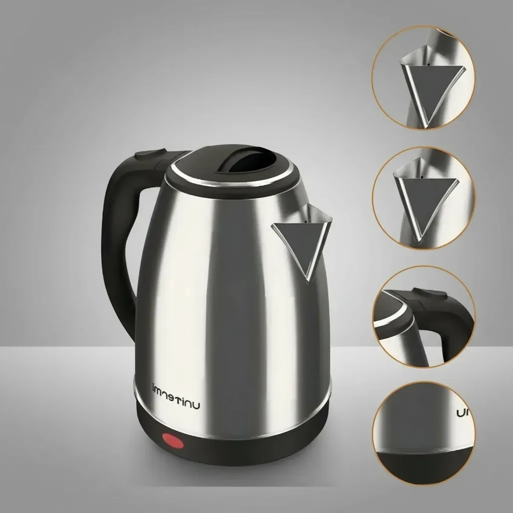 Chaleira Elétrica 1,8L 1200W Atacama Unitermi - Imagem 2