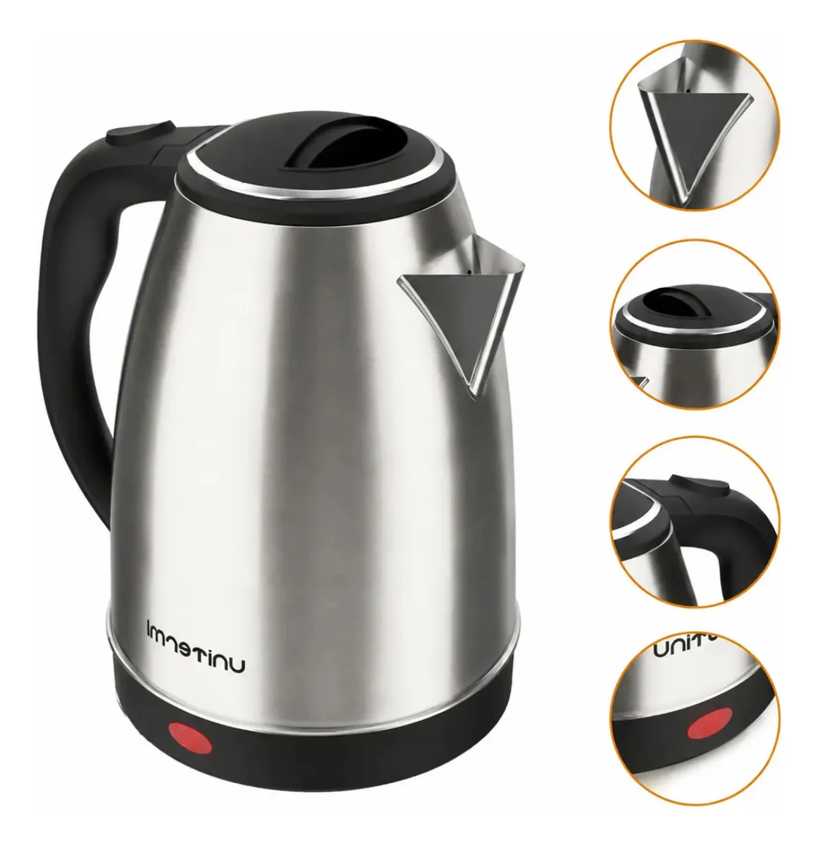 Chaleira Elétrica 1,8L 1200W Atacama Unitermi - Imagem 4