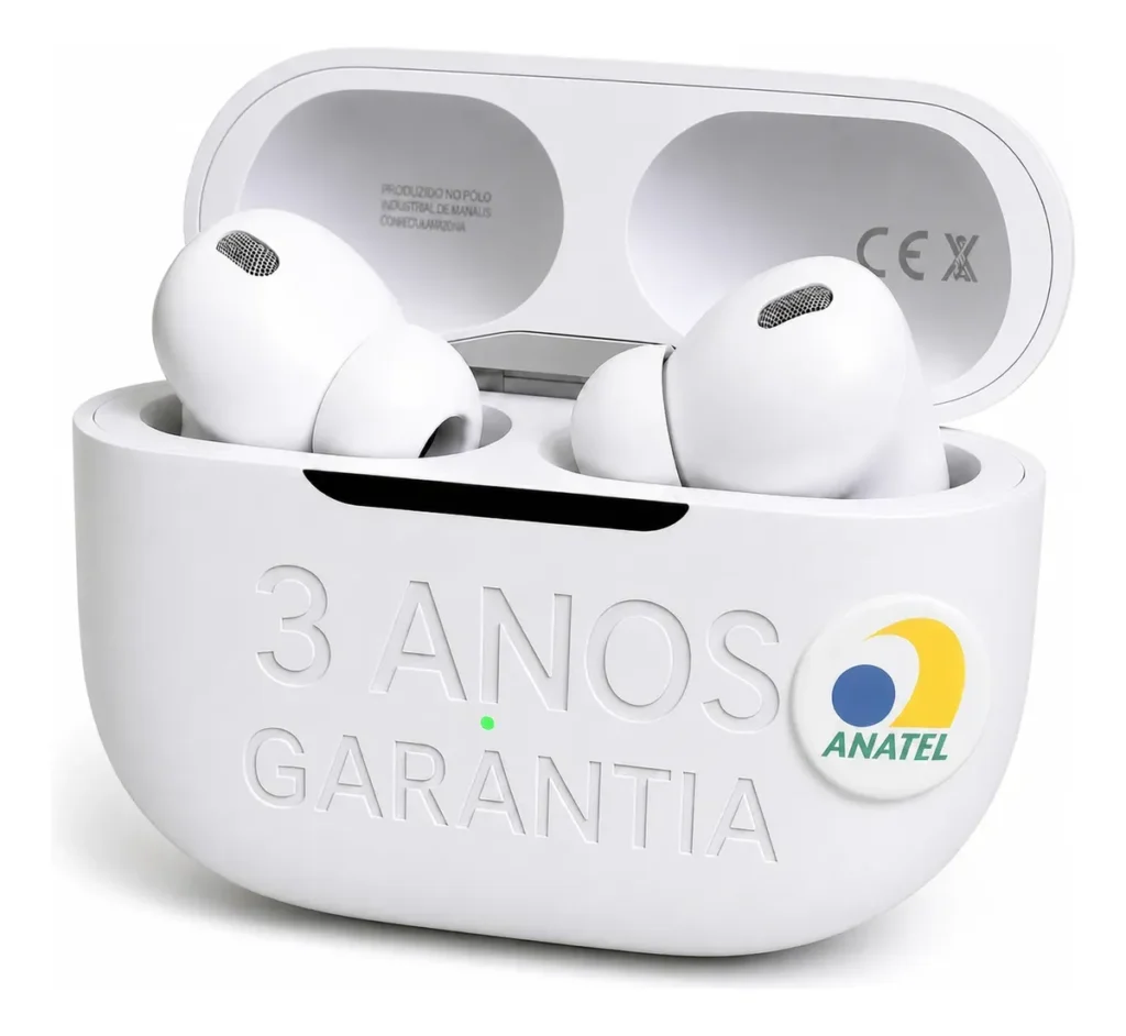 Fone Compatível Iphone Original Power Pro 3a Geração Premium